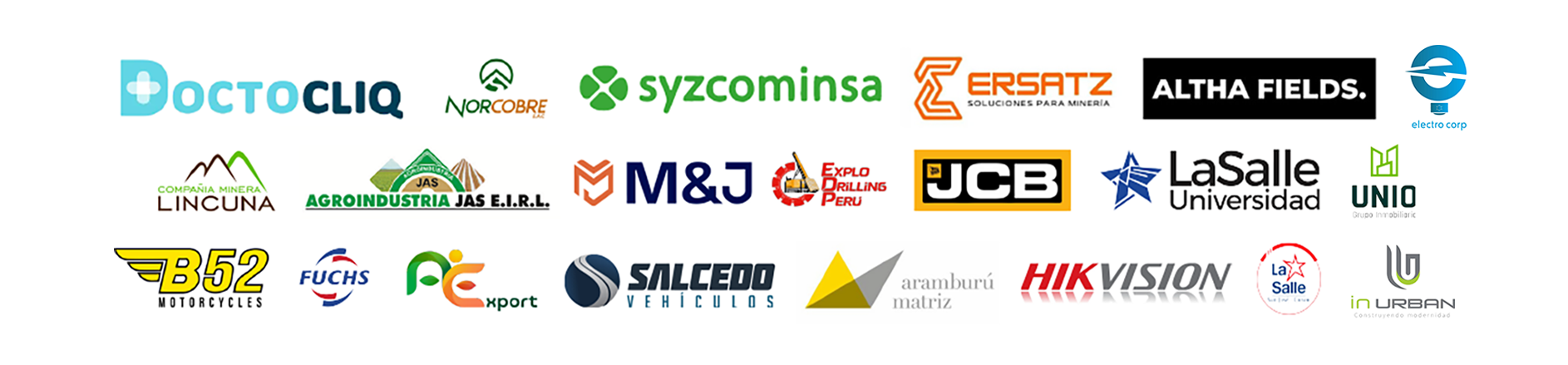 Empresas que confían en nosotros